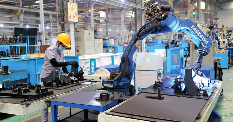 Bản mã thép dày 8mm ứng dụng trong gia công cơ khí