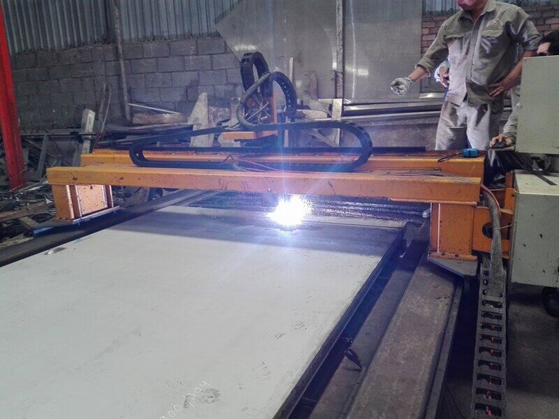 quy trình gia công bản mã inox